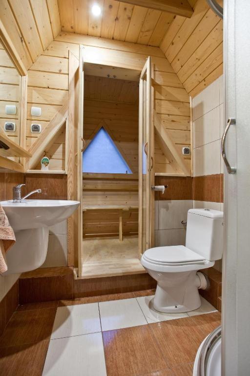 Domek W Krynicy Z Sauna Krynica-Zdrój Exteriör bild